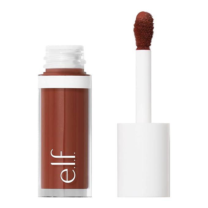 e.l.f. Camo Liquid Blush, Long-lasting Liquid Blush For Bronze Bombshell