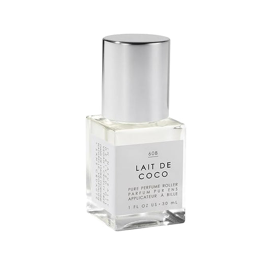 Le Monde Gourmand Lait de Coco Perfume Oil - 1 fl oz (30ml) - Fresh, Creamy, Clean with Vanilla and Coconut Fragrance Notes