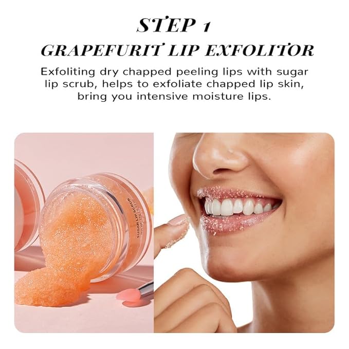 ANAIRUI Lip Mask Set, Lip Exfoliator Lips