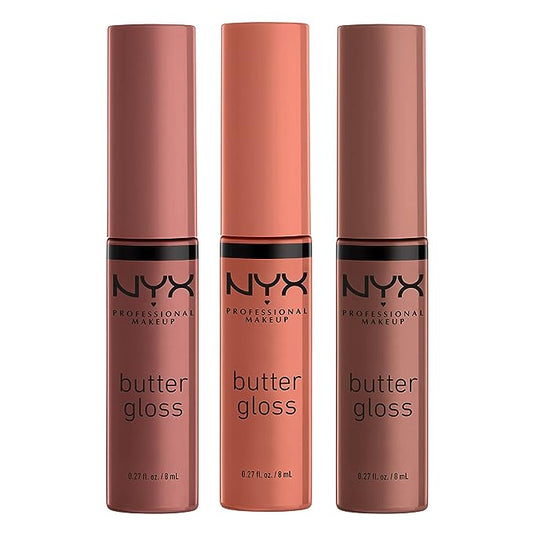 NYX PROFESSIONAL MAKEUP Butter Gloss Brown Sugar, Non-Sticky