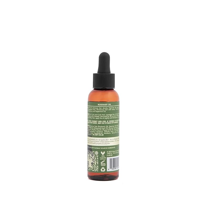 As I Am Rosemary Oil - 2 oz - Hair Density Serum - with Melatonin & Biotin - Vegan & Cruelty Free