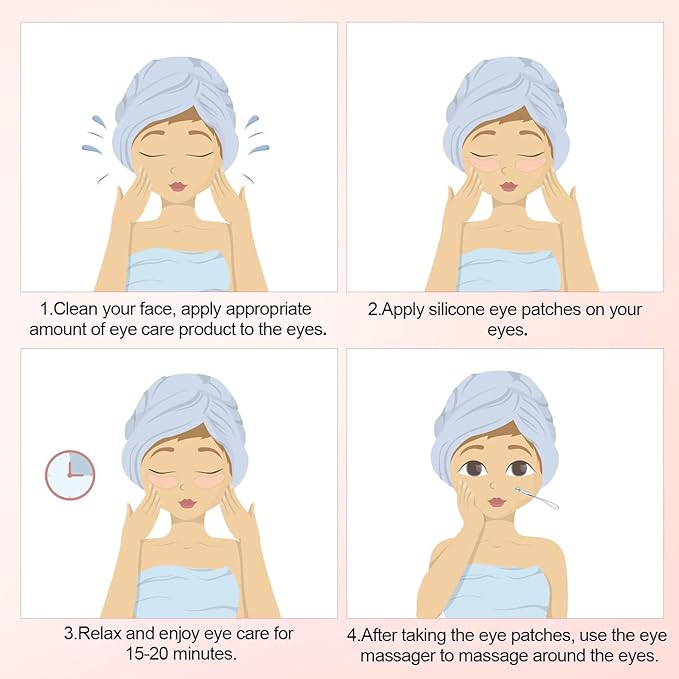 1 pair reusable eye patch,