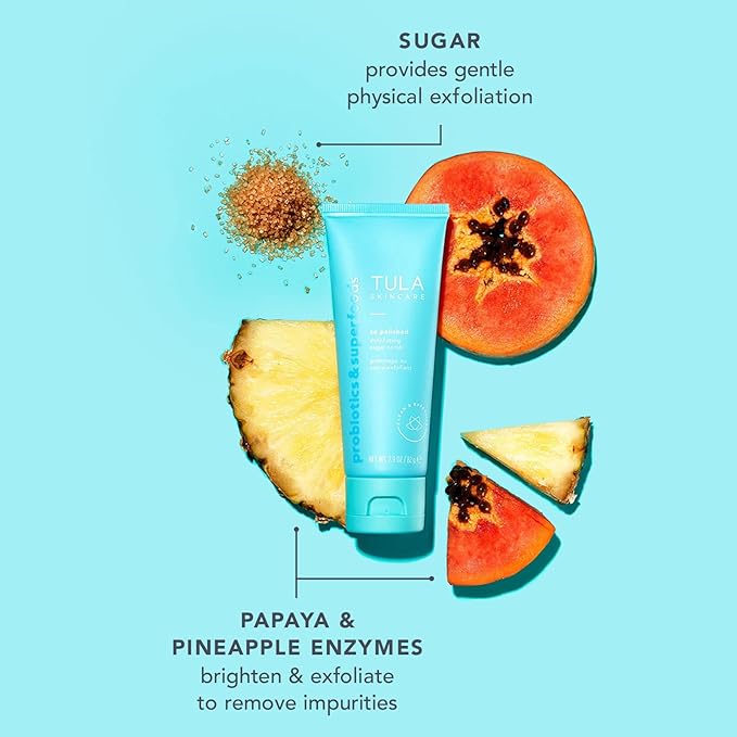 TULA Skin Care So Polished Exfoliating