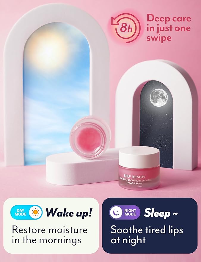 SelfBeauty Lip Mask - Kakadu Plum, 0.51fl.oz