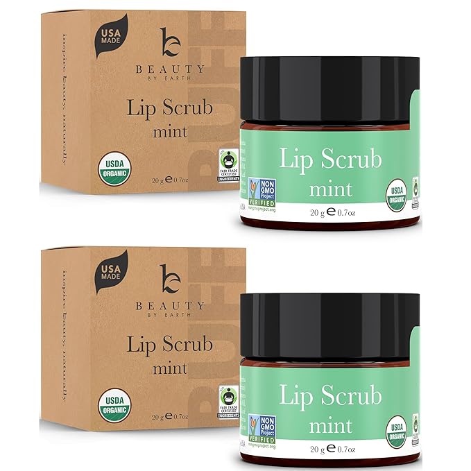 Organic Lip Scrub Mint - Lip