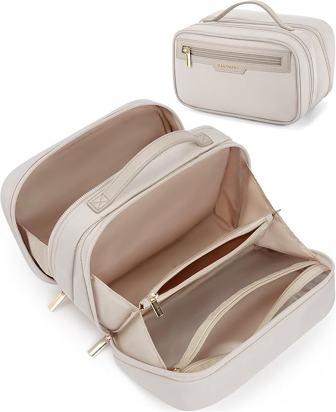 Bagsmart travel makeup bag large