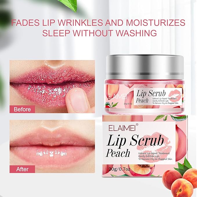 Lip Scrubs Exfoliator & Moisturizer, Lip