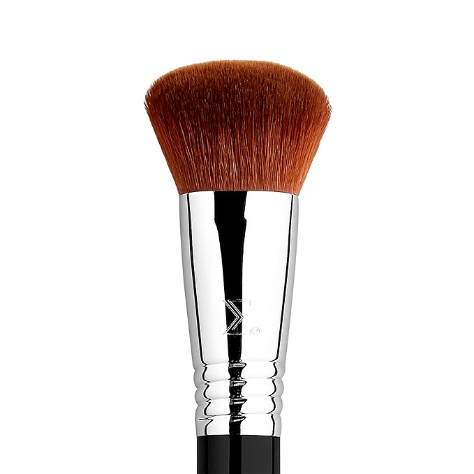 Sigma Beauty F47 Multitasker Makeup Brush – Multi-Use Face Makeup Brush for Blending, Contouring, & Buffing, Use with Foundation, Blush, Bronzer, Contour, or Highlighter (1 Brush)