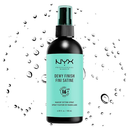 NYX PROFESSIONAL MAKEUP Makeup Setting Spray, Dewy Finish Up Wear