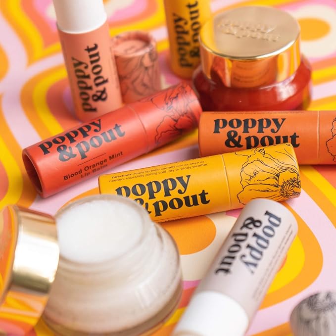 Poppy & Pout Blood Orange Mint Recyclable