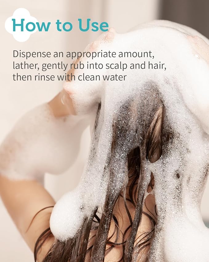 Kids' Silky Shampoo - Korean Kids Hair Softening Shampoo - Shiny and Glossy Hair for Weak, Frizzy and Tangle Prone Hair - Low pH & Silicone-Free Formula - Allergen Free Scent, 10.1 fl.oz.