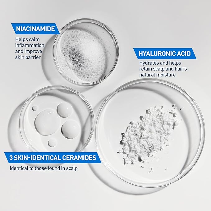 CeraVe Gentle Hydrating Conditioner, Hair Conditioner With Ceramides, Niacinamide & Hyaluronic Acid, Sulfate Free & Color Safe Conditioner, Moisturizing Conditioner For All Hair & Scalp Types