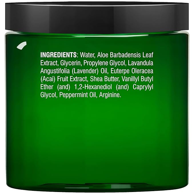 Majestic Pure Lavender Oil Foot Cream, Warming Cream - Calluses, Dry Cracked Feet, Hands, Heels, Elbow, Nails, and Knees - Softens & Moisturizes Skin - 8 oz