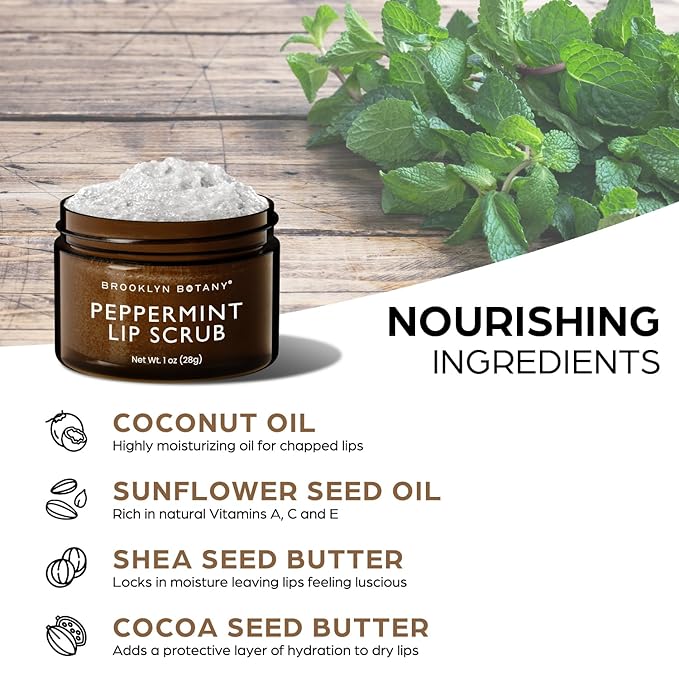 Brooklyn Botany Lip Scrub Exfoliator 1