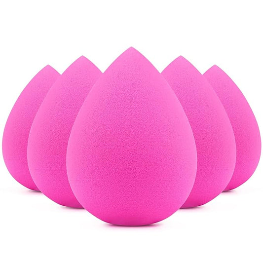 BEAKEY 5 Pcs Makeup Sponges, Latex-Free Beauty Sponge