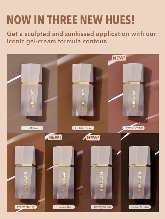 SHEGLAM Sun Sculpt Liquid Contour Stick Long Lasting Makeup-Warm Money