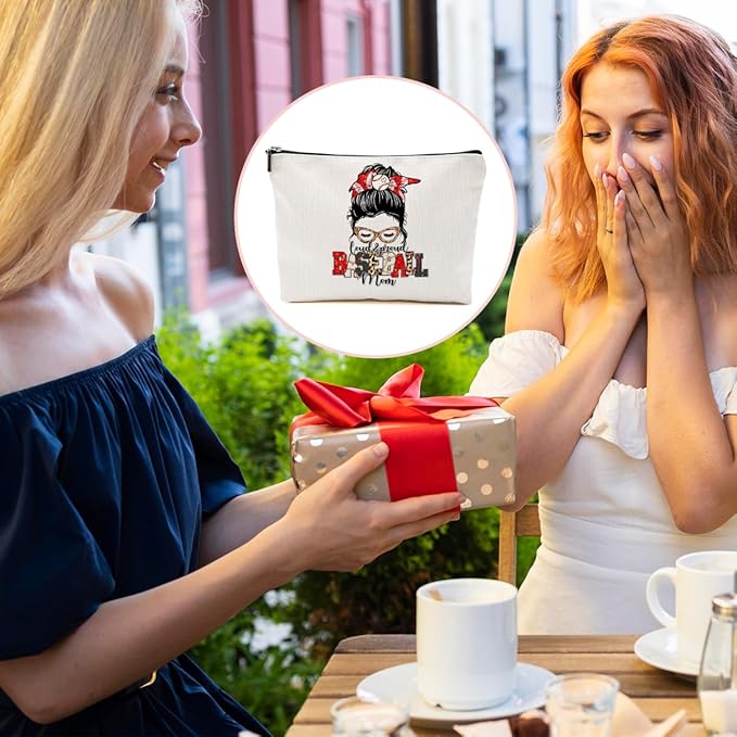 Baseball Gifts Mom Gifts, Baseball Stuff Makeup Bag, Mama Gifts for Mom Women Baseball Team Player Mam, Baseball Mom Cosmetic Bag, Baseball Coach Gifts Toiletry Bag Christmas Birthday Gifts