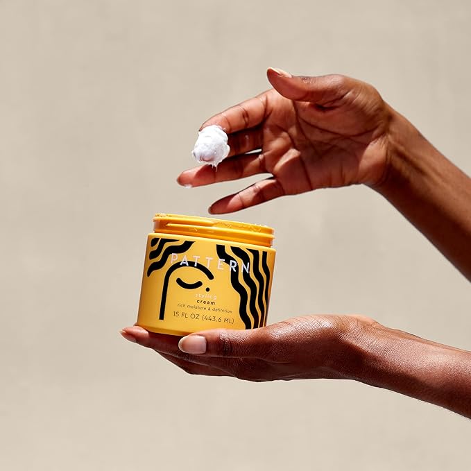 PATTERN Beauty by Tracee Ellis Ross Styling Cream - Hold & Definition for Curly Hair 3b-4c, 15 fl oz