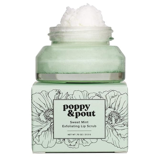 Poppy & Pout Natural Lip Scrub,