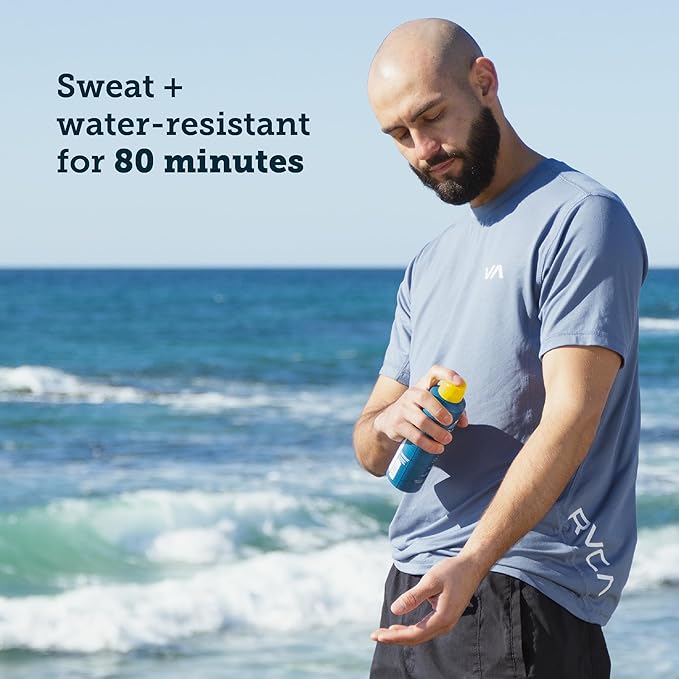 Oars + Alps Sunscreen Spray for Face & Body, SPF 70 Spray Sunscreen Infused with Vitamin C & Antioxidants, No White Residue, Water & Sweat Resistant, All Skin Types, Lightweight, Hydrating, 6oz, 2pk