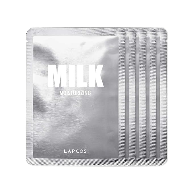 LAPCOS Milk Sheet Mask, Moisturizing Daily Replenish