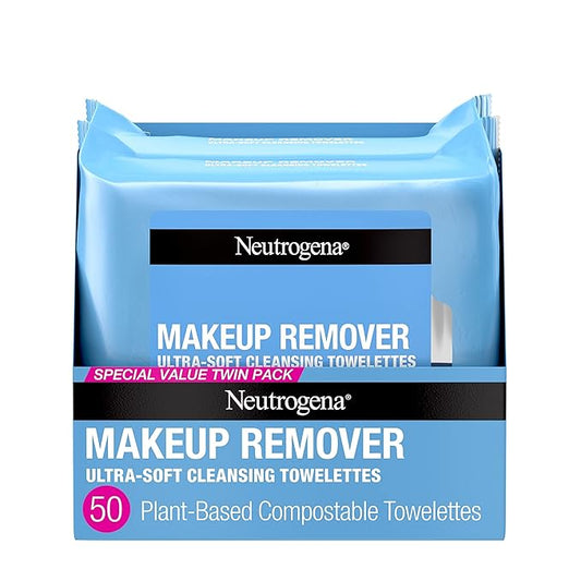 Neutrogena Makeup Remover Wipes, Ultra-Soft Cleansing