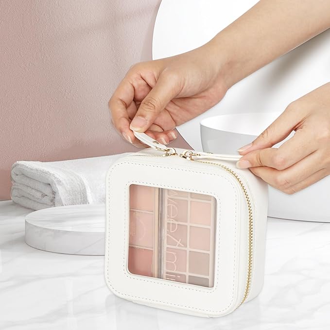 Clear makeup bag, small makeup