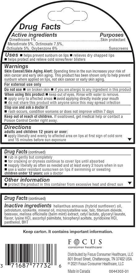 Herpecin-L Everyday Protection SPF 30 Lip Oz.