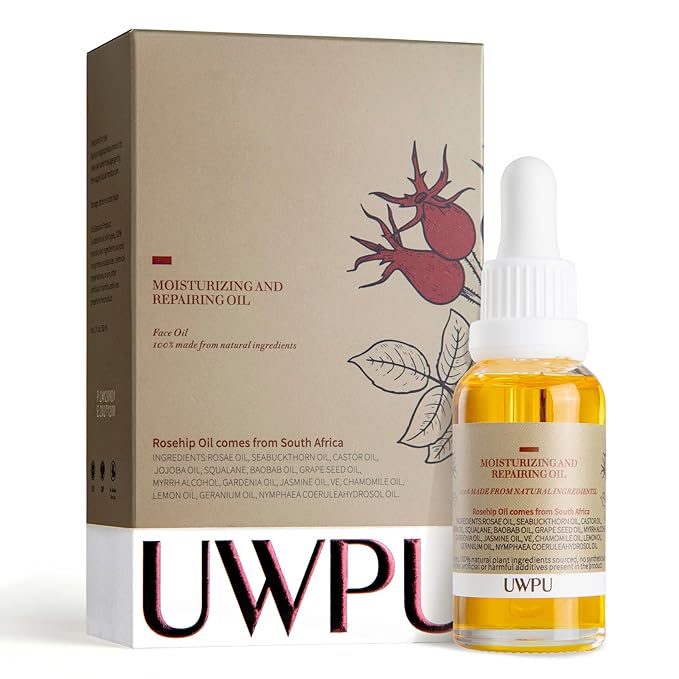 Rosehip Oil For Face & Body - Pure Organic Cold-Pressed Moisturizer-30ML