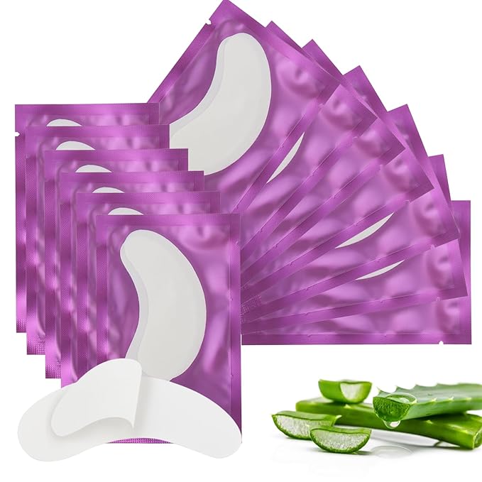 100pairs eyelash extension gel patches