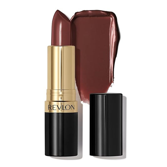 Revlon Super Lustrous Lipstick, Creamy Formula For Soft, Fuller-Looking Lips, Moisturized Feel, 804 Rumberry, 0.15 oz