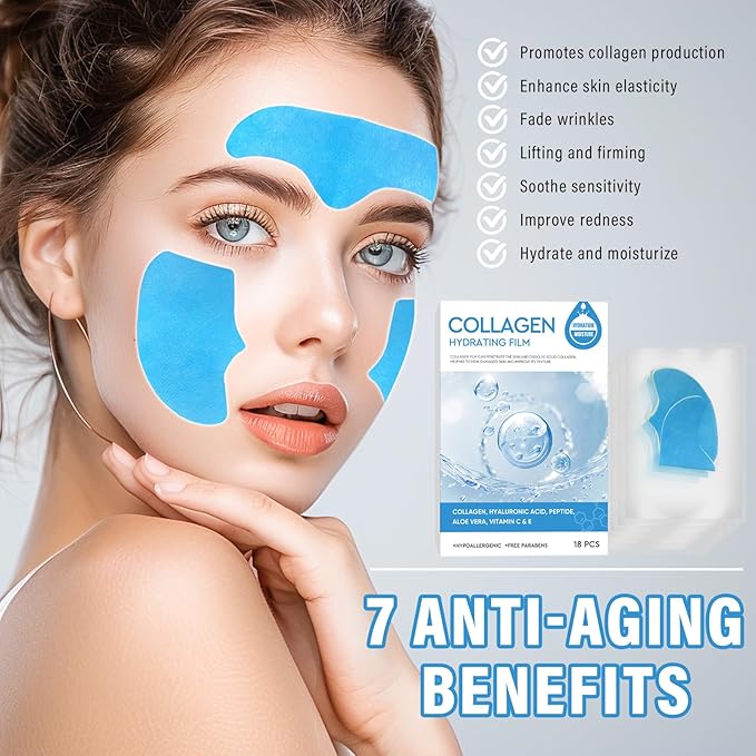 Collagen Face Mask, Anti-Aging Bio-Collagen Real