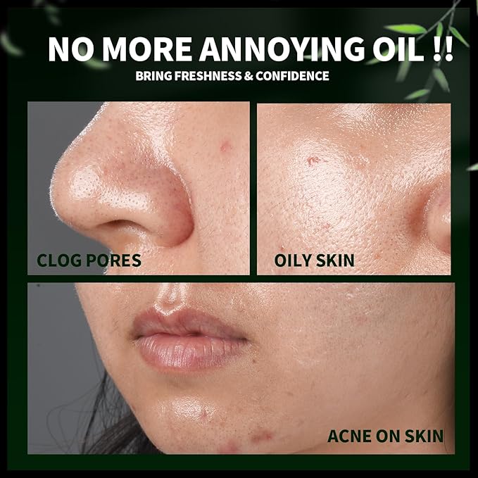 1200PCS Blotting Paper for Oily Skin, Natural Bamboo Face, Makeup