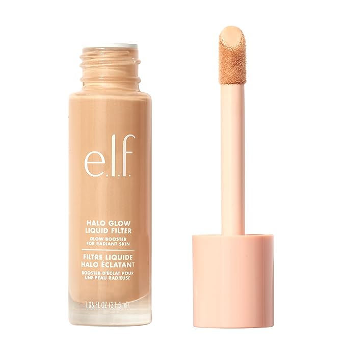 e.l.f. Halo Glow Liquid Filter, Complexion Booster For 2 Fair/Light