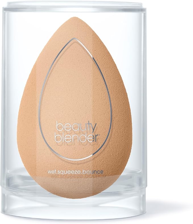 beauty blender Nude Makeup Sponge for a Flawless Natural Look, Perfect with Foundations, Powders & Creams