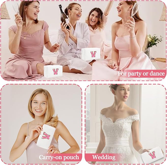 Personalized initial letter patch makeup