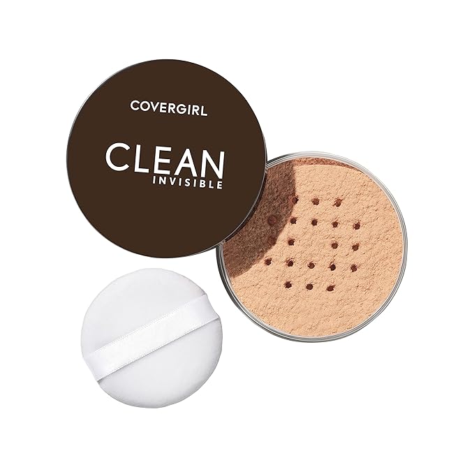 COVERGIRL Clean Invisible Loose Powder - Loose Powder, (0.63 oz) 18g