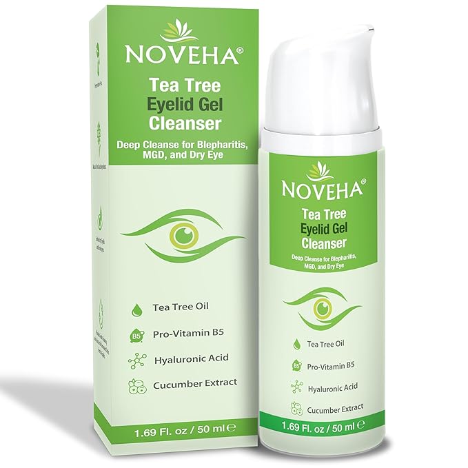 Noveha tea tree eyelid gel