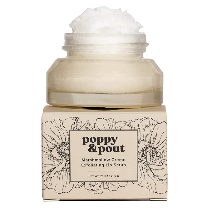 Poppy & Pout Natural Lip Scrub,