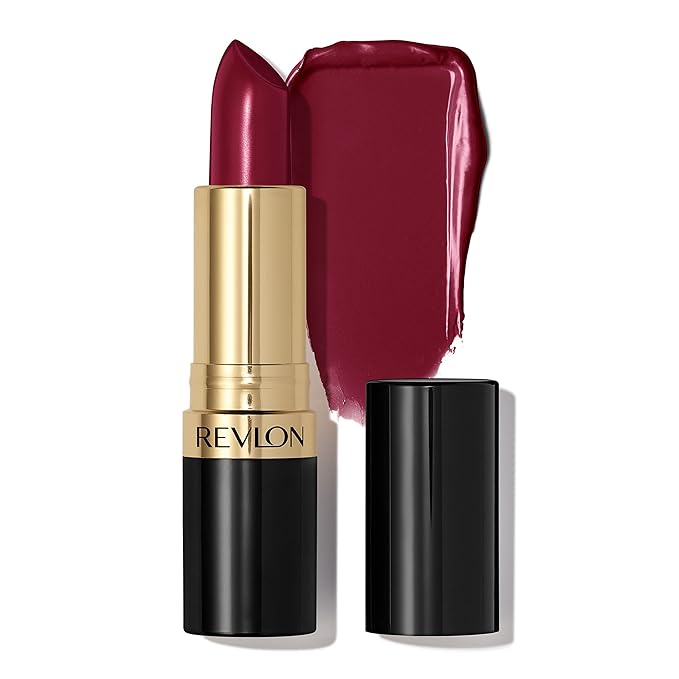 Revlon Super Lustrous Lipstick, Creamy Formula For Soft, Fuller-Looking Lips, Moisturized Feel, 777 Vampire Love, 0.15 oz