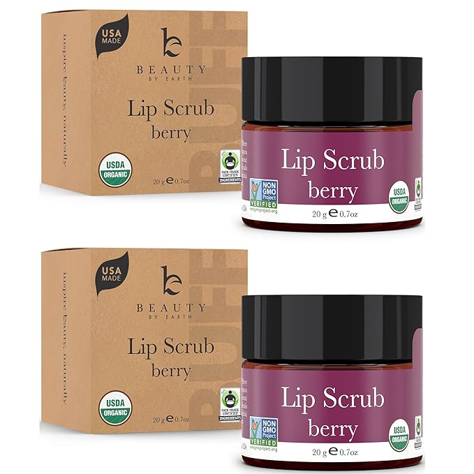 Organic Lip Scrub Berry - Lip