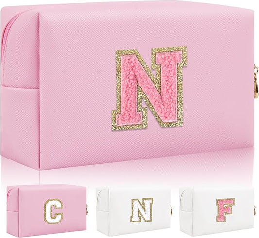 Personalized initial letter patch makeup
