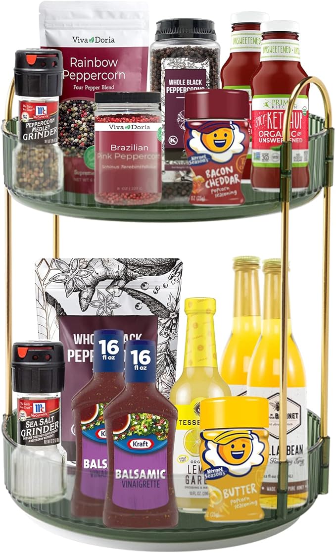 360? rotating makeup organizer, bathroom