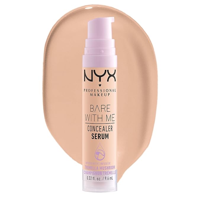 NYX PROFESSIONAL MAKEUP Bare With Me Concealer Serum, - Vanilla