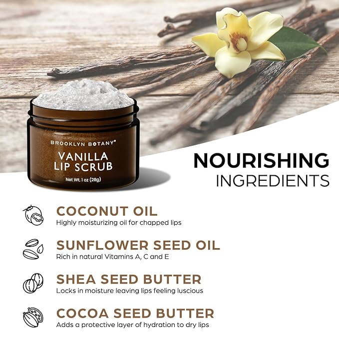 Brooklyn Botany Lip Scrub Exfoliator 1