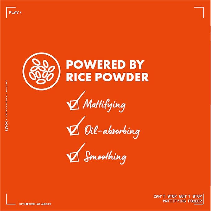 NYX PROFESSIONAL MAKEUP Can't Stop Won't Stop Mattifying Pressed Powder - Caramel