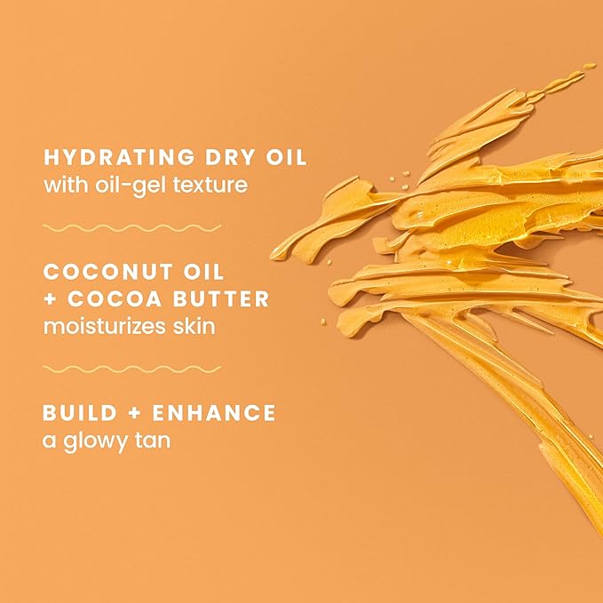 Hawaiian Tropic Protective Tanning Oil Spray Sunscreen SPF 25, 8oz | Tanning Sunscreen, Tanning Oil with SPF, Moisturizing Body Oil, Hawaiian Tropic Oil, Oxybenzone Free Outdoor Tanning Oil, 8oz