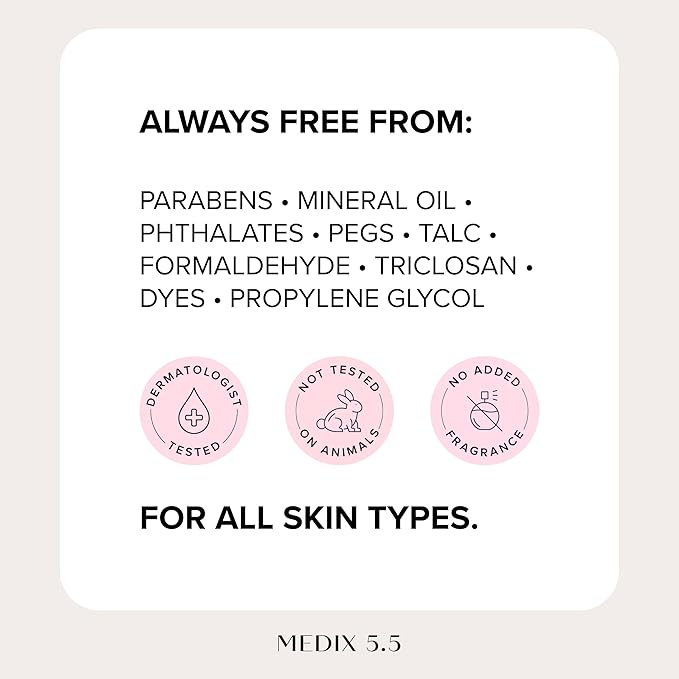 MEDIX Fragrance Free Retinol Body Lotion Crepey Skin Care Treatment | Firming Body & Face Moisturizer | Anti Aging Retinol Cream For Face Targets Look Of Crepe Skin & Wrinkles, 15 Fl Oz