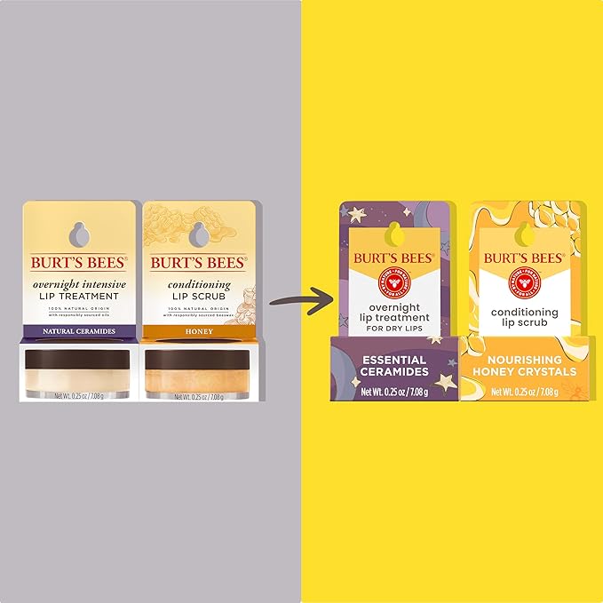 Burt’s Bees Conditioning Lip Scrub and