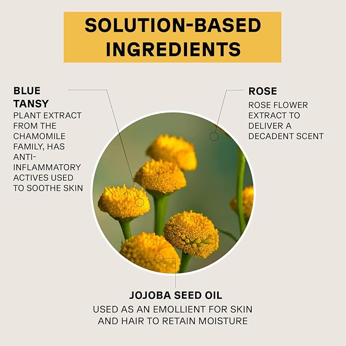 Acure Seriously Soothing Tansy Night Rose Oil - Soothes, Deep Hydrate & Moisturize Dry, Acne Prone, Sensitive Skin - Antioxidant Night Cream Serum Oil Blend with Blue Tansy & Rose - 100% Vegan, 1 oz